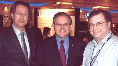 Founder and Managing partner Dan Rosner with Gerald Baker, Esq. and Senator Mendez Photo